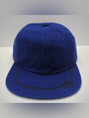 adidas Originals Skate Hat Royal Blue Trefoil Strapback Cap New With Tags